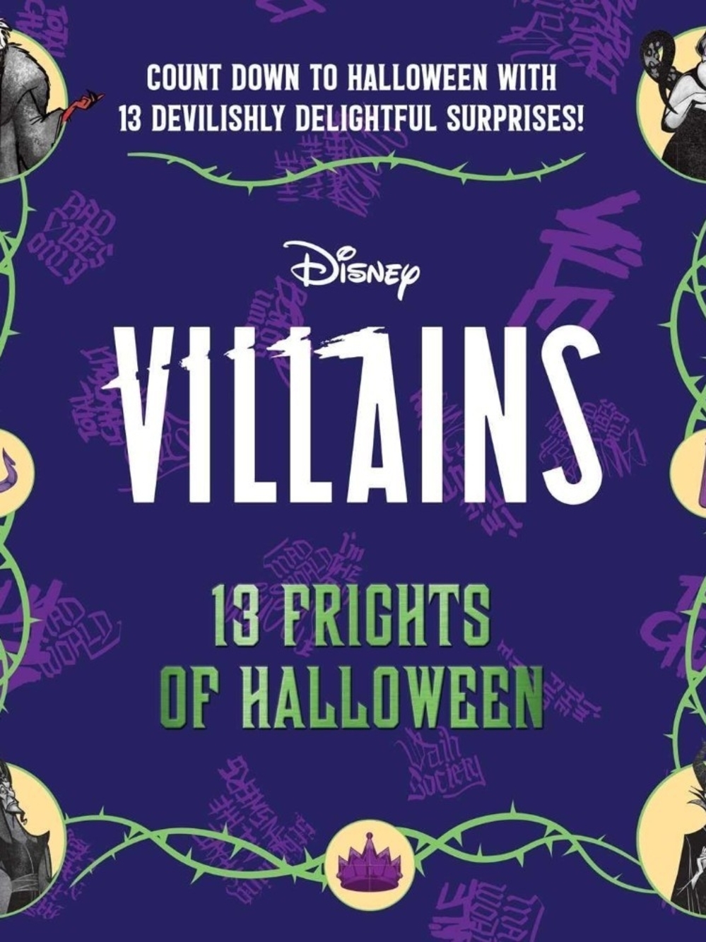 Disney Villains 13 Frights of Halloween Countdown Calendar